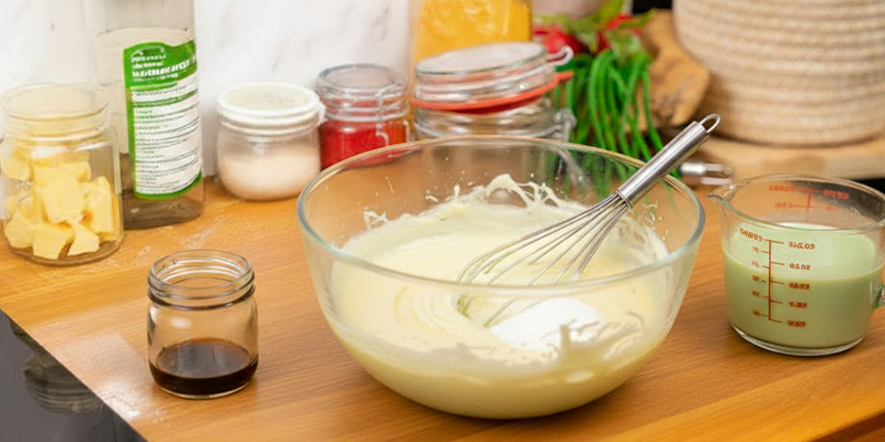 Flüssige Zutaten mischen Flüssige Zutaten mischen