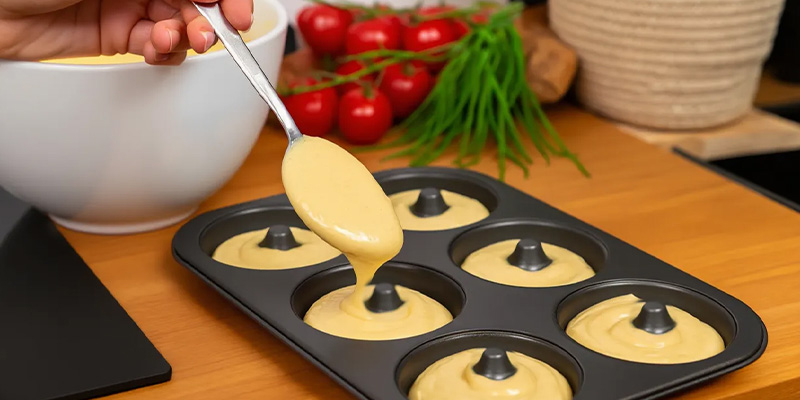 Füllen und backen Füllen und backen