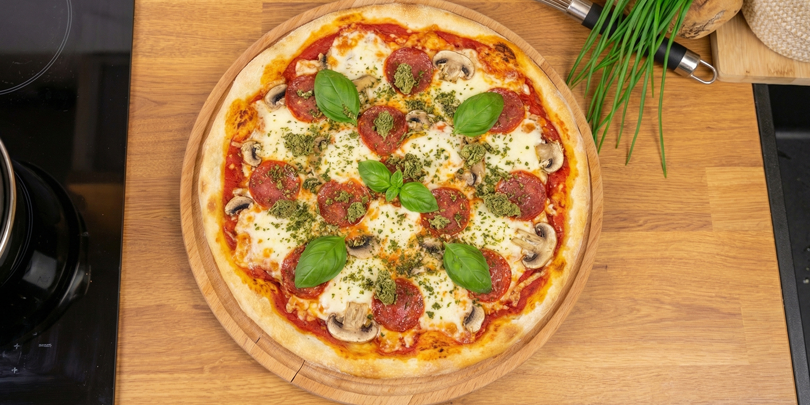 Herzhafte Variante eines klassischen Cannabis-Snacks Herzhafte Variante eines klassischen Cannabis-Snacks