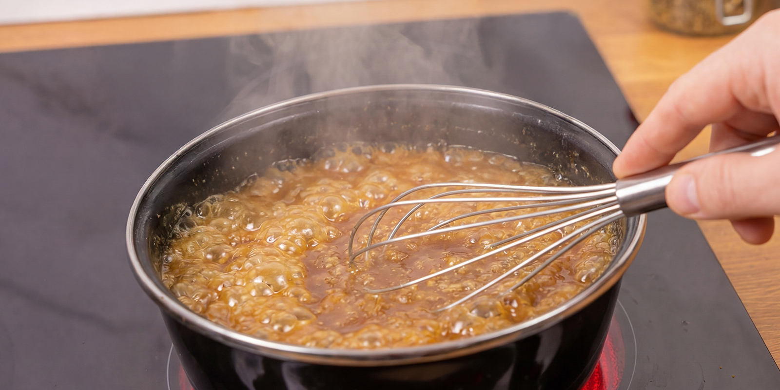 Auf die richtige Temperatur erhitzen