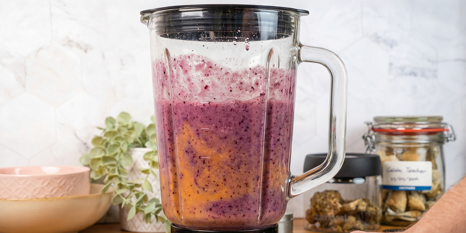 Mixen, bis alles glatt ist