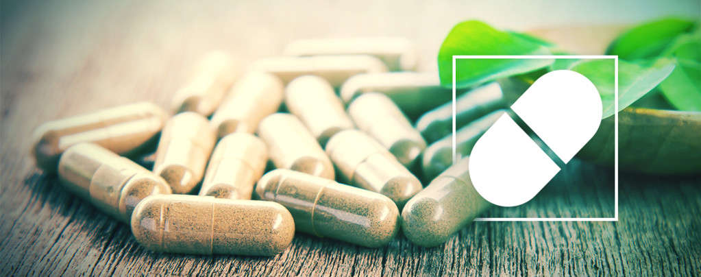 Kräuter Für Die Herstellung Von Kapseln