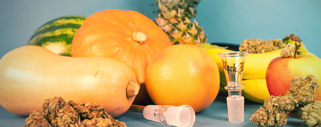 Bongs Und Pfeifen Aus Frucht- Und Gemüsesorten