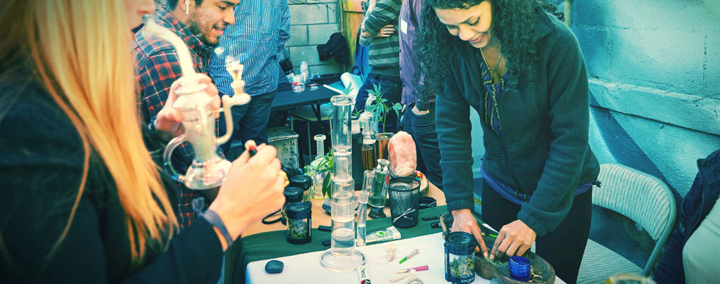 Cannabis-Themen-Geburtstagsparty