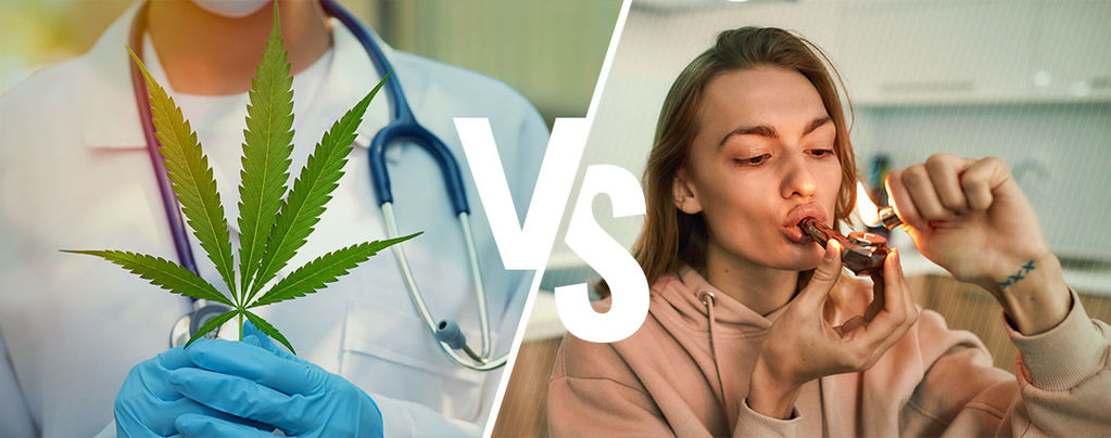 Medizinisches Vs. Freizeitcannabis