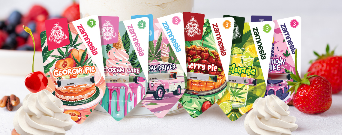 Neues Zamnesia Sorten-Showcase: Frisch Gebackene Sorten