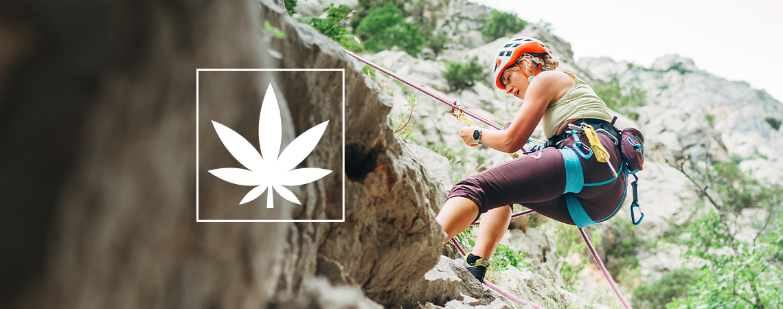 Cannabis und Bouldern