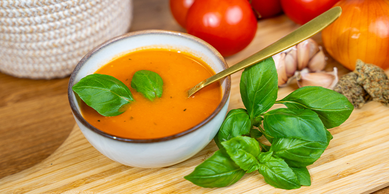 Tomatensuppe Provence mit Pfiff